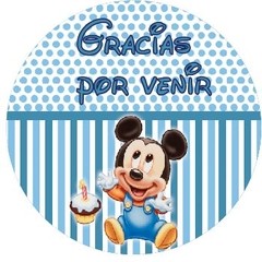 Stickers Mickey Bebe (STK0011)