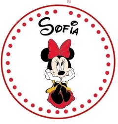 Stickers Minnie (STK0041)