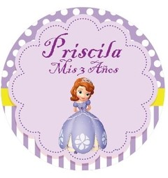 Stickers Princesa Sofia (STK0075)