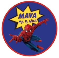 Stickers Hombre Araña/Spiderman (STK0080)