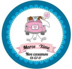 Stickers Casamiento (STK0410)