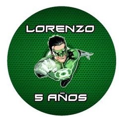 Stickers Linterna Verde (STK0477)