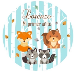 Stickers Animales del bosque (STK0551)