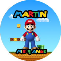 Stickers Mario Bros (STK0572)