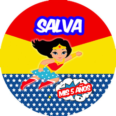 Stickers Mujer Maravilla (STK0573)