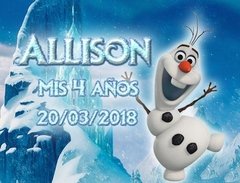 Valijita Olaf/Frozen (VAL00198)