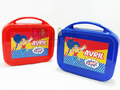 Valijita/Lunchera XL PERSONALIZADAS X10U