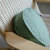 Almohadón verde liso - comprar online