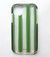 Funda Rayada Verde con refuerzo Antishock para iPhone 12/12 Pro.