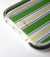 Funda Rayada Verde con refuerzo Antishock para iPhone 13 Pro Max.