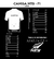 Camisa F1 - Finish Line - Branca - Fast Signatures: Roupas e acessórios para ciclismo