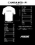 Camisa F1 - CLEAN PEACH - Fast Signatures: Roupas e acessórios para ciclismo