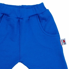 Pantalón jogger rústico AZUL FRANCIA - comprar online