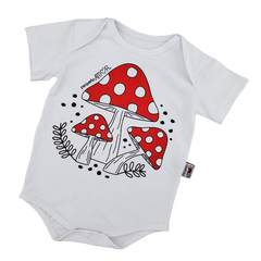 Body HONGUITOS blanco (6m- 12m)