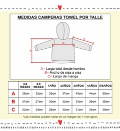 Campera MICRO TOWEL lavanda en internet