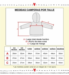 Campera frisa LEOPOLDO maiz en internet