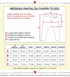 Pantalón chupín tejido RAYAS CHOCOLATE/ARENA - tienda online