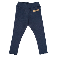 Pantalón chupín TEJIDO azul ultramar oscuro (6m- 2a)