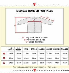 Bomber frisa CAMALEONES full print lima - tienda online