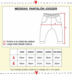 Pantalón jogger FRISA AZUL STONE