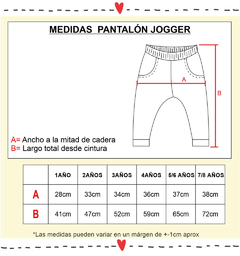 PANTALÓN jogger waffle AZUL FRANCIA - comprar online