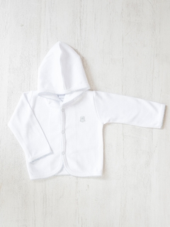 Saquito de algodón Blanco - Regalos para Bebés | Tienda Online | Ajuares New Baby