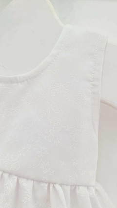 Vestido Blanco Estampado - comprar online