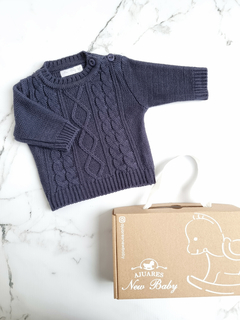 Sweater Little NB Azul - comprar online