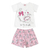 Pijama Infantil Feminino Quimby 28520 Branco