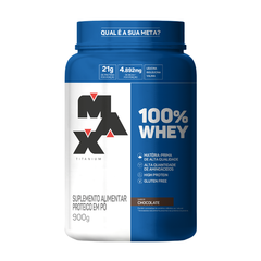 100% WHEY 900G - MAX TITANIUM