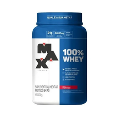 100% WHEY 900G - MAX TITANIUM