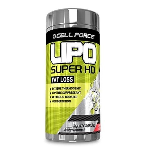 LIPO SUPER HD 60 CÁPSULAS CELL FORCE