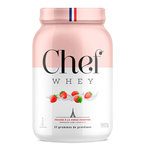 Chef Whey Fraises A La Creme Fouettee 907G