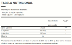 DILATEX IMPURO 120(CAPS) - POWER SUPPLEMENTS