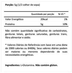 100% L-GLUTAMINA 300G - MAX TITANIUM