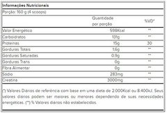 SINISTERMASS 3KG - INTEGRALMÉDICA