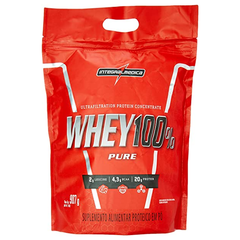 WHEY 100% PURE 907G / REFIL 1,8KG - INTEGRALMÉDICA