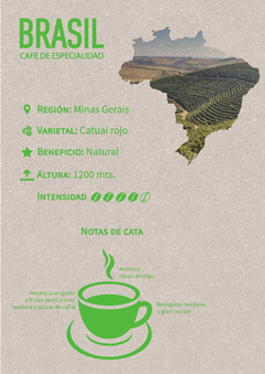 Café de Especialidad - Brasil Minas Gerais - comprar online