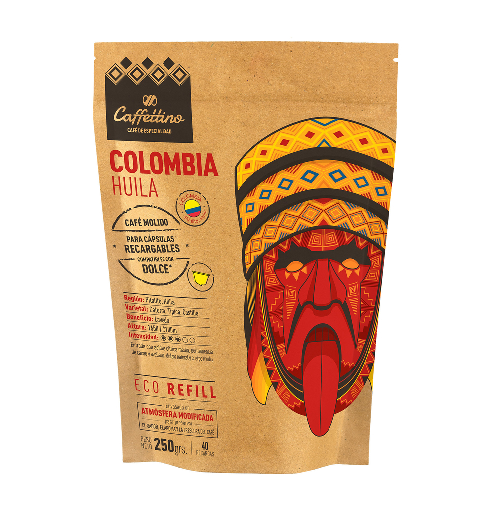 Combo 4 Capsulas recargables para Dolce Gusto y Café de Especialidad de  Colombia
