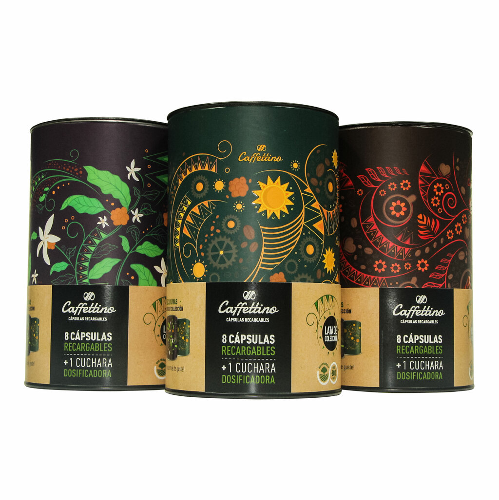 Eco-lata con 15 cápsulas Nespresso - Caffettino