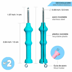 DECOAGUJA NRO 2 PARA LANA SEMIGORDA (MINI) - comprar online