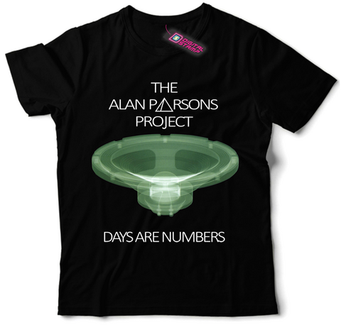 Remera Alan Parsons Project Days Are Numbers RP28