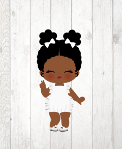 Monte seu personagem - Menina Baby - www.joyinthebox.com.br