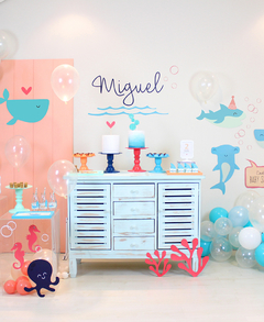 Kit digital - Festa Fundo do Mar (Baby Shark)