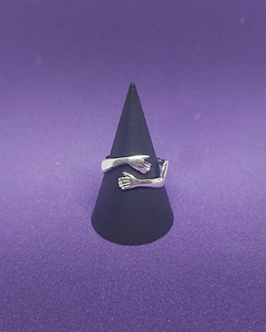 A 939 - Anillo de Plata 925 - Abrazo - Ajustable - comprar online