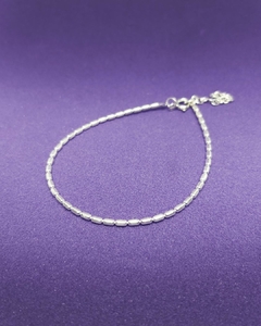 P 647 - Pulsera de Plata 925 - Palitos de plata