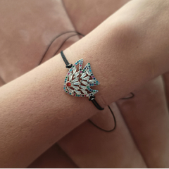 Pulsera Caribe - plata -