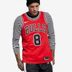 Chicago Bulls Zach LaVine Nike Red Swingman Jersey - Icon Edition - LoDeJim