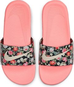 Nike Girls' Kawa Just Do It Vintage Floral Slide Sandals