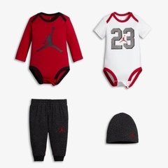 Air Jordan 23 - 4 Piece Infant Set Ele Print (Talle 0-6 Meses) - comprar online